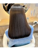 髪質改善ストレート