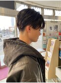 刈り上げマッシュ