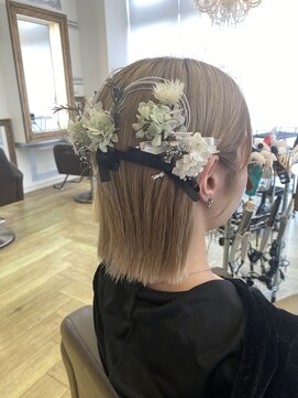 コワファースト 大分(COIFF1RST) 成人式/ボブセット