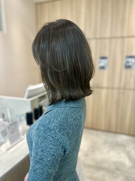 ウェイズトウキョウ 新宿店(Ways TOKYO) 【小西涼】肩ハネボブ×カーキベージュ