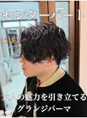 グランジパーマ メンズサロン マッシュ カット 韓国 長崎