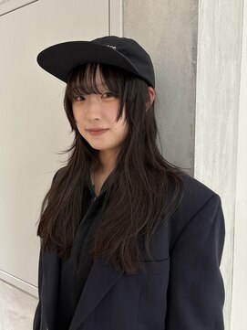 ヨーク(YOKE) 【YOKE】レイヤーロングウルフ顔周りカット髪質改善