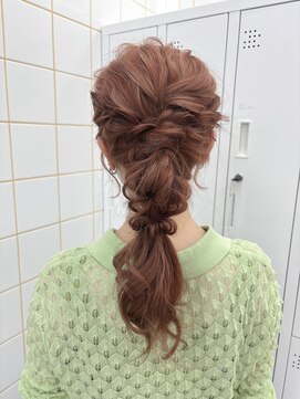 ガーランド(Girland) 【girland】ヘアセット韓国風/レイヤーカット