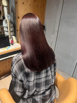 ジャストビューティ ルフレ 金沢八景店(Just Beauty Rufure) レッドブラウン/レッドカラー/金沢八景