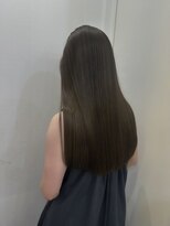 イオエ 梅田(ioe) ニュアンスカラー/グレージュ/ツヤ髪スタイル/髪質改善/縮毛矯正