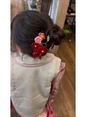 七五三ヘアセット/岡山ヘアセット/大元/十日市/岡南