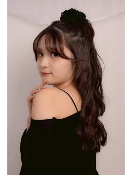 フューズ 曳舟店(Fuse) ガーリーハーフアップ