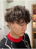 MEN’S HAIR/波巻ツイストスパイラル/フェザーパーマ/鹿島田