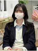 【ロング/レイヤーなし/レイヤー伸ばしかけ】