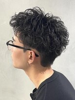 フィフス トウキョウ (fifth TOKYO)&nbsp;渋谷ツイストスパイラルパーマメンズカットスパイキーショート