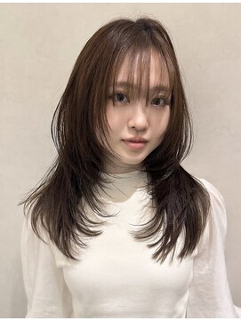 ホープ(hope) レイヤー/レイヤーカット/ハッシュカット/ブラウン