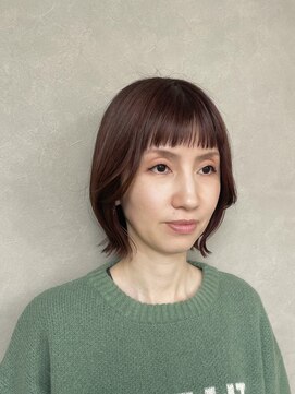 ティピ(tipi) 前髪/髪質改善／遅れ毛/オン眉ボブ