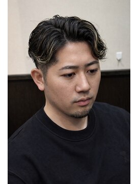 ヒロギンザ 大阪本店(HIRO GINZA) メッシュ×パーマ