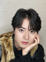 solea men's&nbsp;【色気抜群】こぼれバングヘア