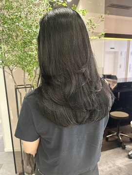 トータルビューティーサロン プリエ(prier) ワンカールレイヤー/ロングレイヤーカット/髪質改善