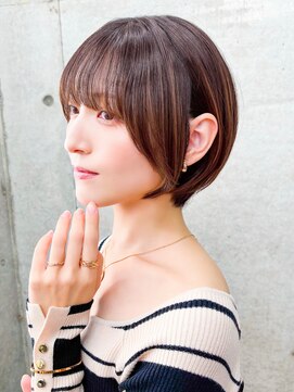 ロンドホットリップ 立川(Lond hot lip) クールショート/ダークブラウン/20代30代40代50代/立川