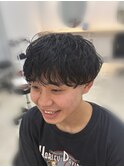 MEN’S HAIR/シャドウパーマ/ツーブロック/木更津