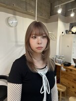 フィット 千葉(fit) レイヤーミルクティーベージュ