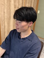 ラヴィス(LAVIS)&nbsp;リバースセンターパート/ニュアンスパーマ/ダウンバング/飯田