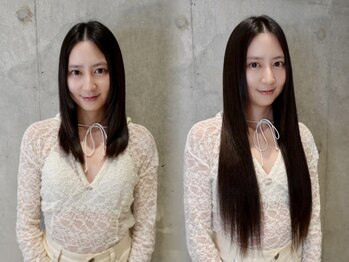 エネ 表参道(enne)の写真/高品質のenneオリジナルバージンエクステ。高品質だから長持ち&繰り返し使えるリペアも可能◎