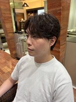 メンズサロンバムオム 名古屋栄店(MEN’S SALON BAMM HOMME)&nbsp;色気あるセンターパート