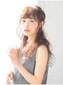お呼ばれ♪ハーフアップ