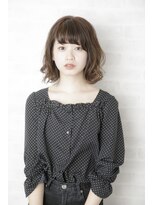 前髪/マチルダボブ/ピンクベージュ/インナーグレージュ/銀座