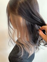 オル(Olu)&nbsp;【MASAYA】ミルクティーベージュ×イヤリングカラー