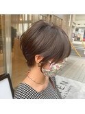 大人ショート　２０代でも大人ヘアーに♪
