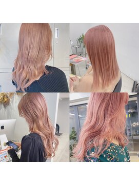 フラム 渋谷(flamme) pink beige
