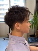 さわやかツーブロック
