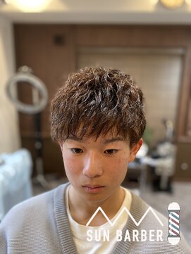サンバーバー(SUN BARBER) 心機一転イメチェンスタイル