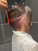 アヤナ バイ アヤラ(ayana by ayala)&nbsp;前下がりボブ×ホワイトピンク/ 片岡タイガー