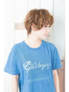 ヘアーパーク マンボ(HAIR PARK MAMBO) 暖色系カラー ナチュラルマッシュ【hair park MAMBO 豊田 梅坪】