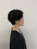 エンドリンク(endlink)&nbsp;センターパートショートパーマ