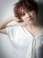 カバーヘア ブリス 北浦和(COVER HAIR bliss) 大人ガーリーハイライトマニッシュショートx北浦和20代30代40代