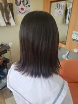 美容室ポケット 切りっぱなし