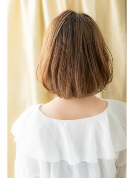 カバーヘア ブリス 志木南口駅前店(COVER HAIR bliss) 外国人風カーキベージュエアリーボブパーマY志木20代30代40代