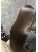 ショコラグレージュ/酸性ストレート/艶髪/髪質改善/柏