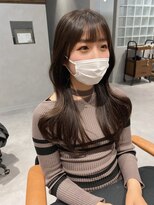 リーシュ(Re:sh)&nbsp;ブラウンベージュ/レイヤーカット/艶髪