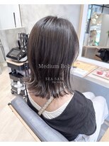 シーソー(SEA SAW)&nbsp;外ハネ×ダークグレージュ