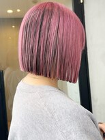 ロンドイディールバンダイ 新潟万代(Lond ideal) デザインカラーレイヤーカット×ショート×新潟万代