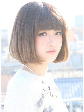 ワースホワイル(WORTH WHILE) 大人ガーリー/チョコレート/プリカール/小顔カット/外ハネボブ