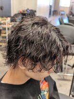 プルーブトウキョウ 渋谷(PROVE TOKYO)&nbsp;センターパート波巻きスパイラル緩めパーマ