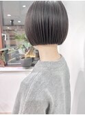 NAKAMURA #128 ボブ ミニボブ 切りっぱなしボブ 透明感カラー