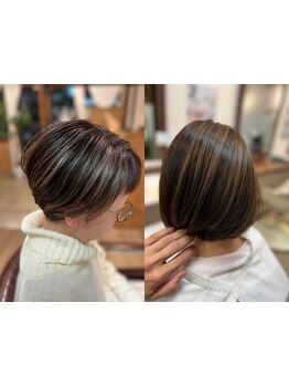 白髪染めに見えない《chill out》のグレイカラー/白髪ぼかしでお悩み解消◎なりたいスタイルを楽しめる♪