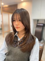 ヒロ クラシコ ヘアー(HILO CLASSICO hair) シースルーバング×ナチュラルロングレイヤー