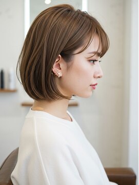 エル 新小岩(elu) 美髪/ワイドバング/レイヤーカット/くすみベージュ/新小岩駅