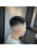 ボウズ伸びかけ×スキンフェード