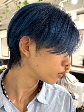 イリ 大阪(ili) ハイライトカラーミルクティーベージュレイヤーカット